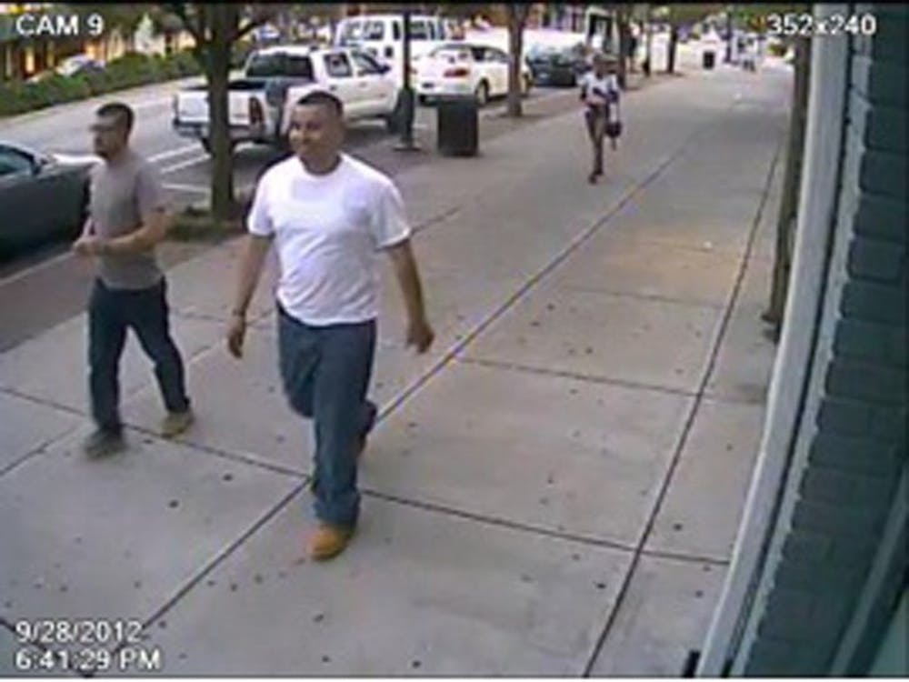 Police seek two men in connection with an alleged shooting last week.