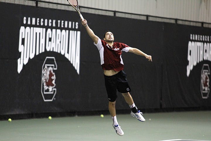 	Seniors Tsvetan Mihov (pictured) and Chip Cox were the two seniors on the South Carolina roster that played their last home game on Sunday.