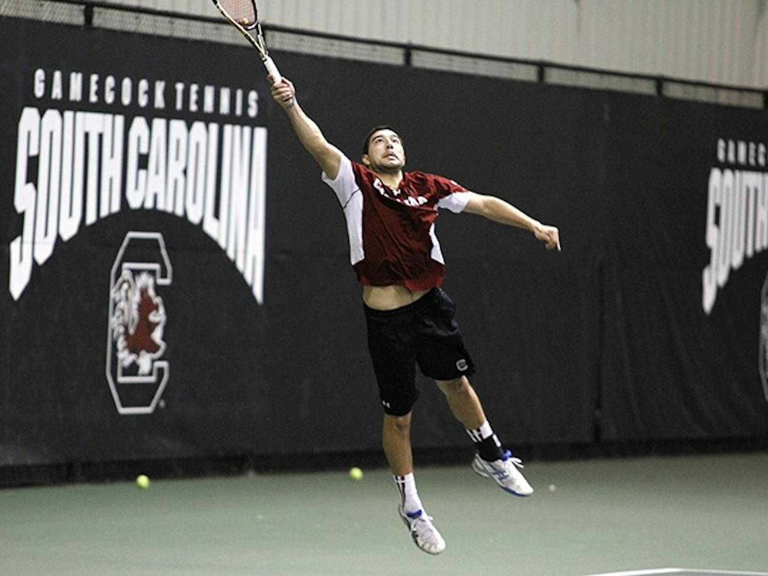 	Seniors Tsvetan Mihov (pictured) and Chip Cox were the two seniors on the South Carolina roster that played their last home game on Sunday.