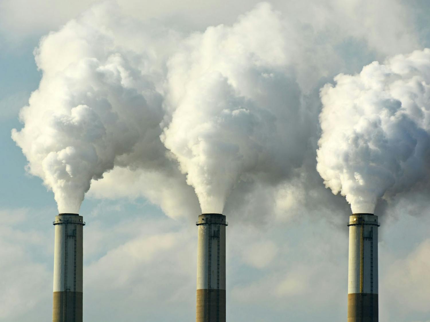  A photo of smoke pouring out of smokestacks. (Dreamstime/TNS)