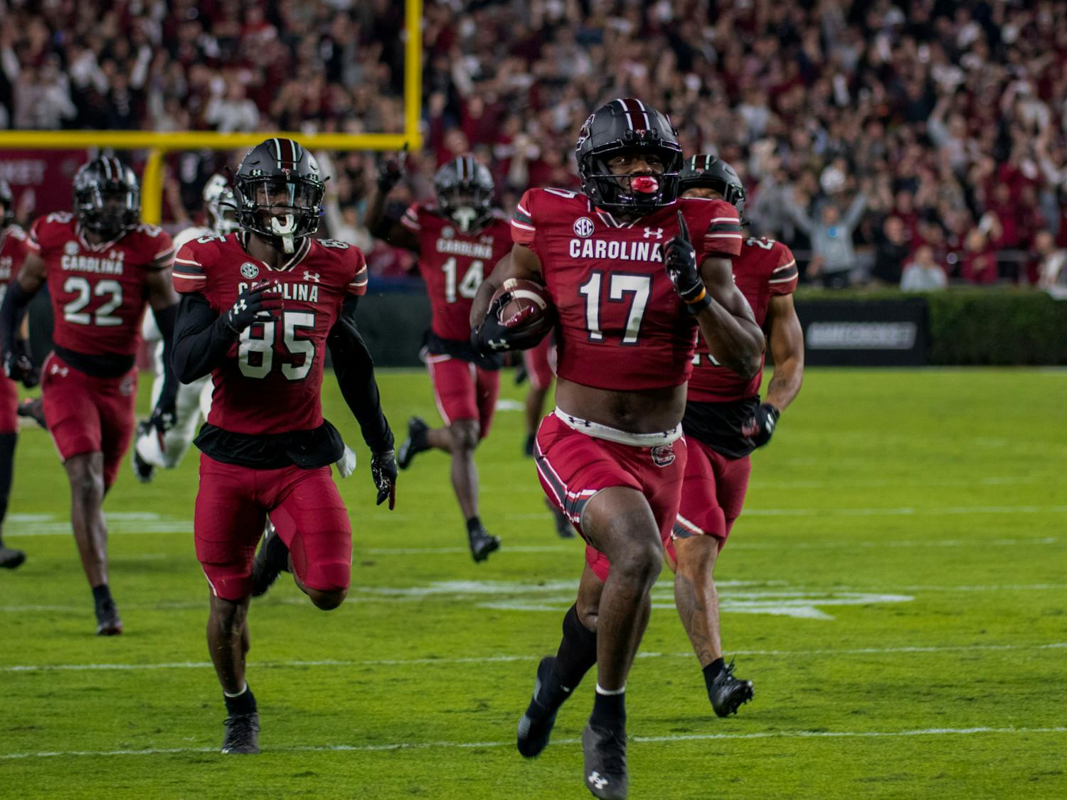 The South Carolina football team dominated Texas A&amp;M in its most recent game, starting off with a powerful first quarter. South Carolina defeated the Aggies 30-24 in a back-and-forth game on Oct. 22, 2022. &nbsp;