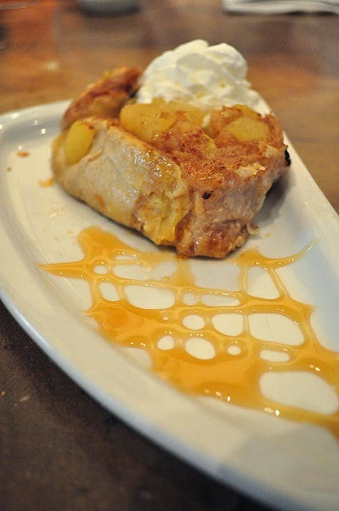 	The all-important apple strudel