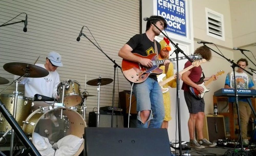 Bull Street Garage performs at the inaugural Rock on the Dock on March 14th. 