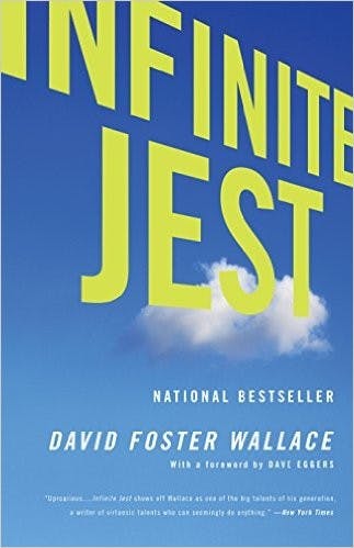 "The Pale King" was a sequel to this novel, "Infinite Jest."