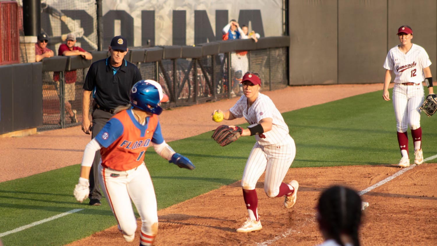 South Carolina took the series against the No. 11 Florida Gators at Beckham Field on April 2, 2023. The Gamecocks started the series with a 13-10 victory on Friday and suffered a 8-1 loss on Saturday. Senior pitcher Donnie Gobourne pitched a one-hit shutout and led the Gamecocks to a 3-0 victory on Sunday to wrap up the weekend with an SEC series win.