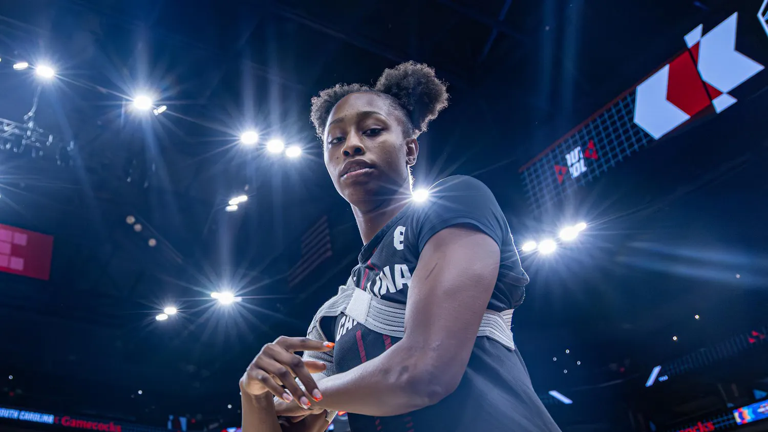 South Carolina women's basketball talked to the media Thursday in Phoenix, Arizona, ahead of its Final Four matchup with Connecticut. The team elaborated on its approach to right its wrongs from last season's national championship.