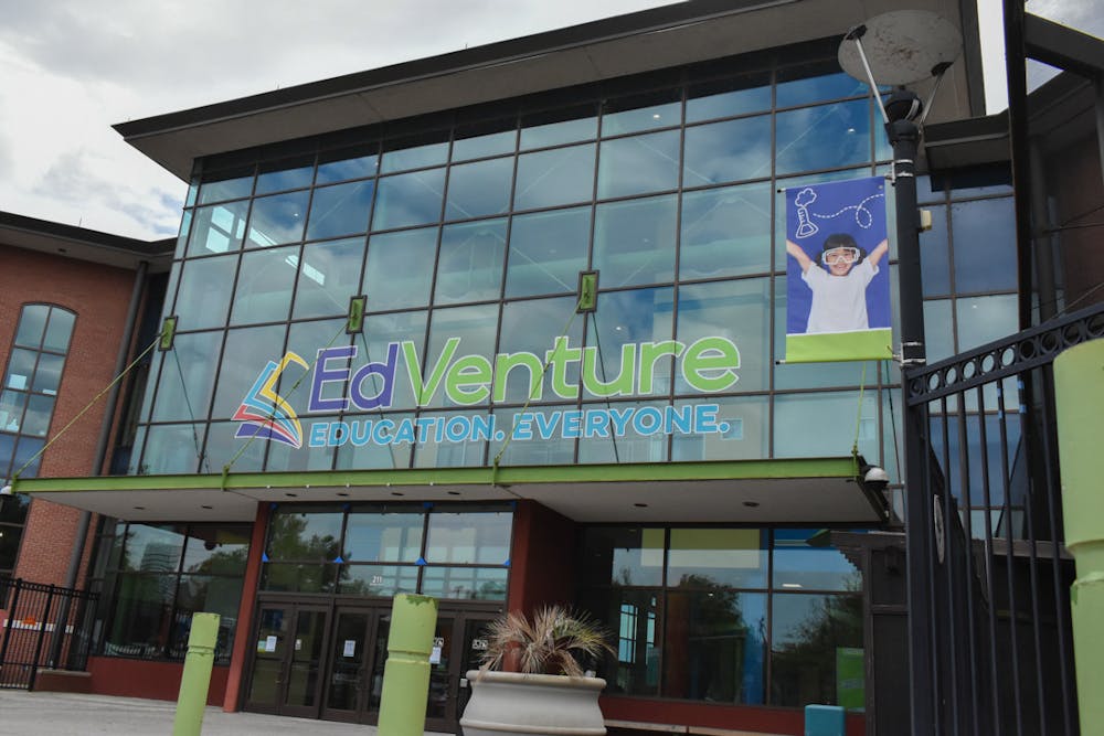 <p>A photo of EdVenture Children's Museum located off of Gervais street in Columbia, S.C. The museum opened in 2003 and is the largest museum in the Southeastern United States.</p>