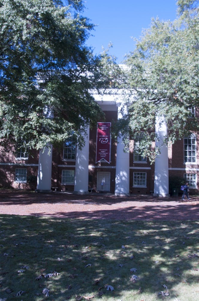 The Caroliniana Library, situated on The Horseshoe, celebrates 175 years.