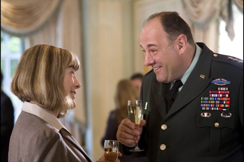Mimi Kennedy as Karen and James Gandolfini as General Miller in IN THE LOOP, directed by Armando Iannucci.
Nicola Dove