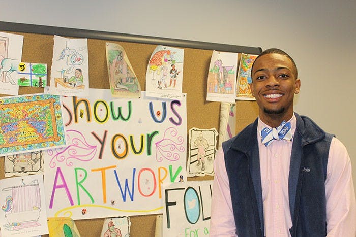 Tim Bryson, president of IFC Fraternity Council. Courtesy of USC