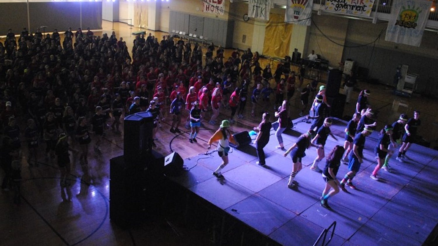 Hundreds dance through the night at USC’s Dance Marathon, which plans to expand this year.