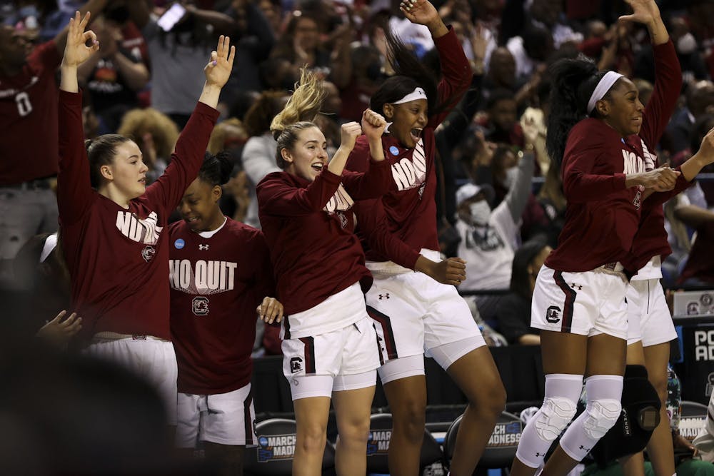 PHOTOS: South Carolina women's basketball defeats North Carolina