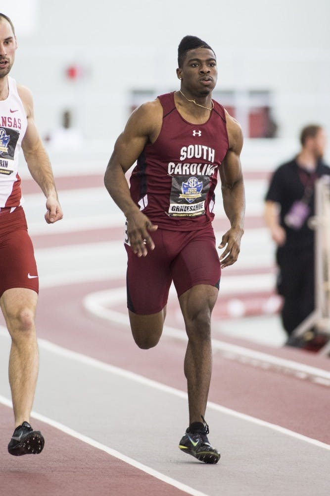 SEC Indoor Track Championships 2013 at the Randall Tyson Track Center in Fayetteville, Ark.