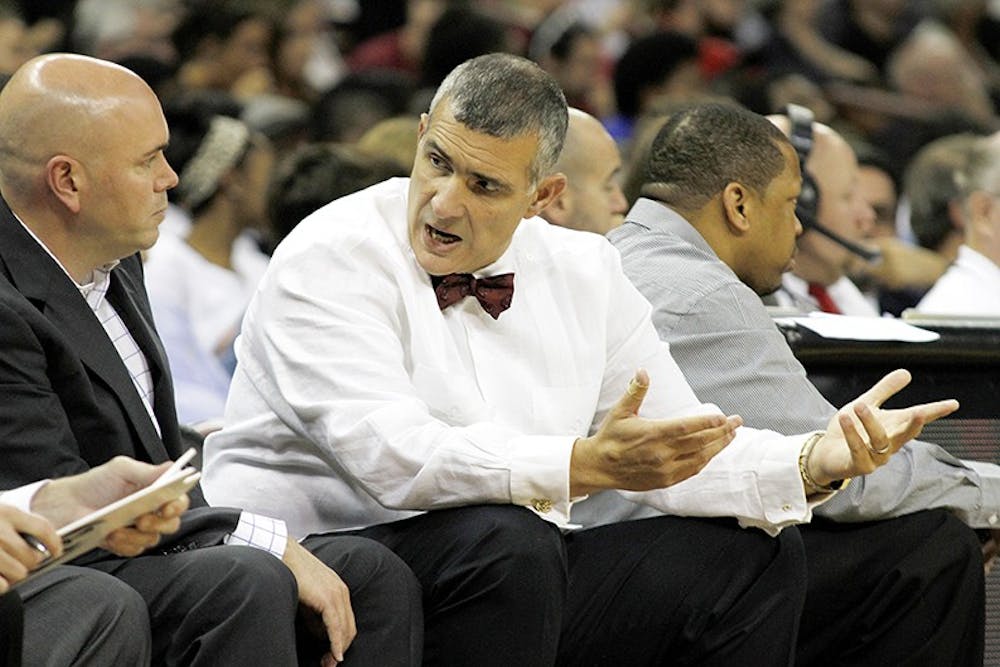 	<p>Frank Martin said he doesn&#8217;t believe in moral victories despite many close losses.</p>