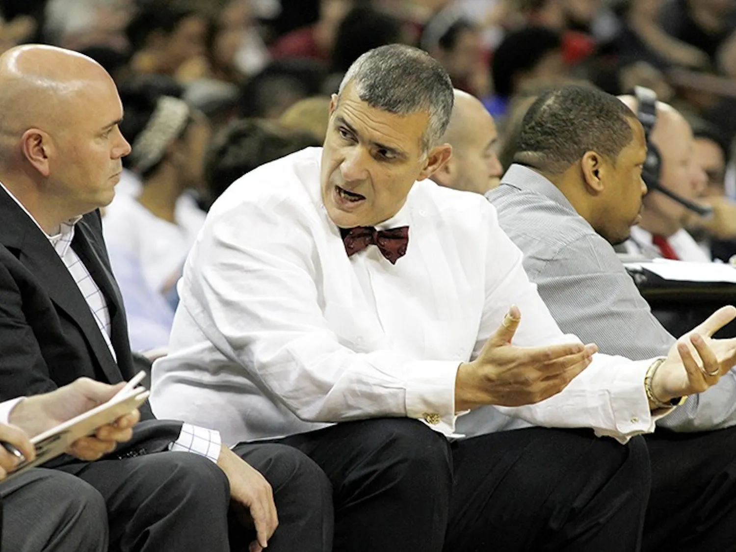 Frank Martin said he doesn’t believe in moral victories despite many close losses.