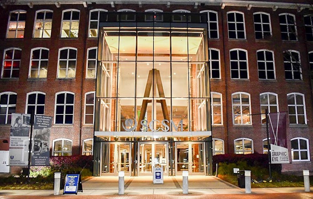 <p>The front of the South Carolina State Museum. Within the museum, there are four major sections, which include art, natural history, cultural history and science and technology.&nbsp;</p>