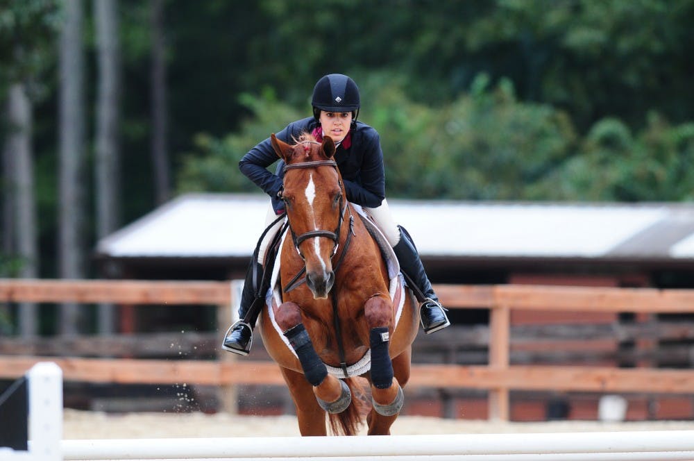 	Senior Kimberly McCormack scored a team-high 176 in her Fences meet against Georgia at nationals last weekend.