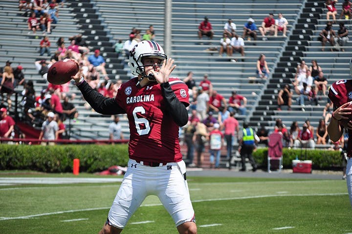 	Redshirt freshman Connor Mitch (pictured) is competing with redshirt sophomore Perry Orth for the right to back up starter Dylan Thompson in the fall.