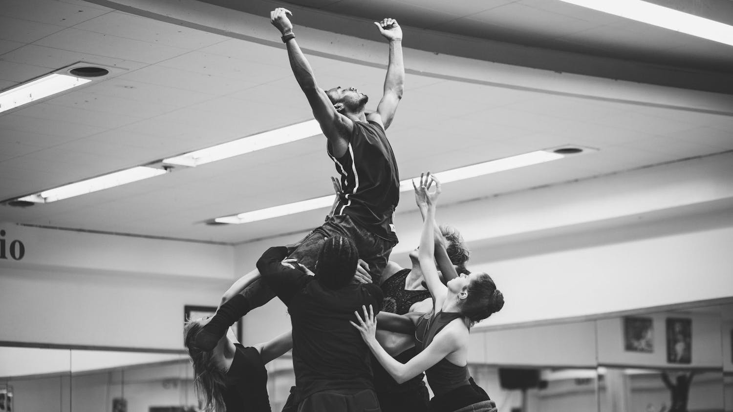 Haissan Booth and members of South Carolina Ballet rehearse for their performance of "Body &amp; Movement Explored." The performance is set for Feb. 16 and 17 at 7:30 p.m.