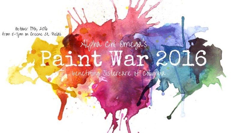 Paint War 2016: Painting for a Purpose will raise money for domestic violence survivors.&nbsp;