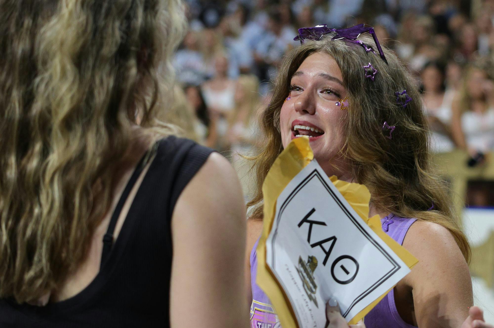 Several sorority houses came together Aug. 16, 2026 at the Colonial Life Arena for Bid Day, the final day of sorority recruitment. Potential New Members open their bids to find out which sorority they were invited to join. They then meet their new sorority and celebrate together. Bid Day marks the end of the recruitment process and the start of their time in the sorority. This year, USC had its largest recruitment class ever, with 2,560 Potential New Members. It was also the largest recruitment class in the country this year.