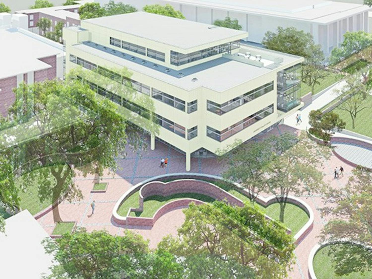 The new Student Health Services building will be 68,000 square feet and expand a variety of services.