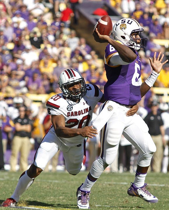 USC vs LSU Football The Daily Gamecock at University of South Carolina