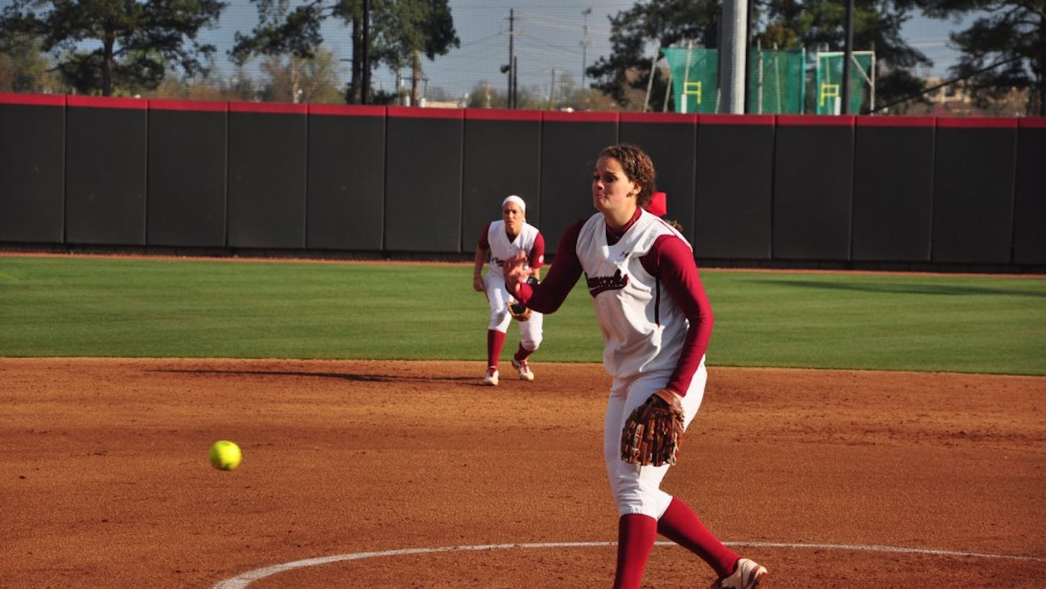 South Carolina Sophomore pitcher Nickie Blue won 18 games in 2014 and recorded seven saves during her freshman season while being named to the SEC All-Freshman Team. 