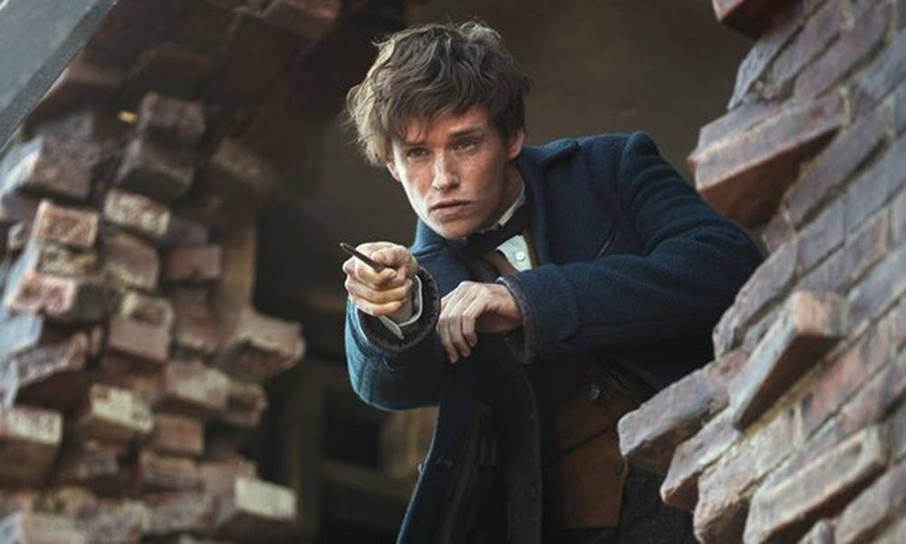 Eddie Redmayne in "Fantastic Beasts and Where to Find Them." (Warner Bros.)