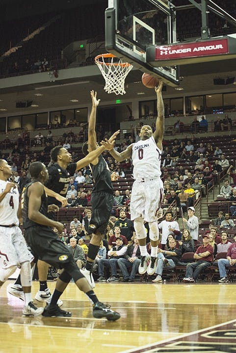South Carolina will face Missouri in the first round of the 2015 SEC tournament on Wednesday, March 11. South Carolina defeated Missouri 65-60 on February 10 behind a 14-point performance from sophomore guard Sindarius Thornwell. 