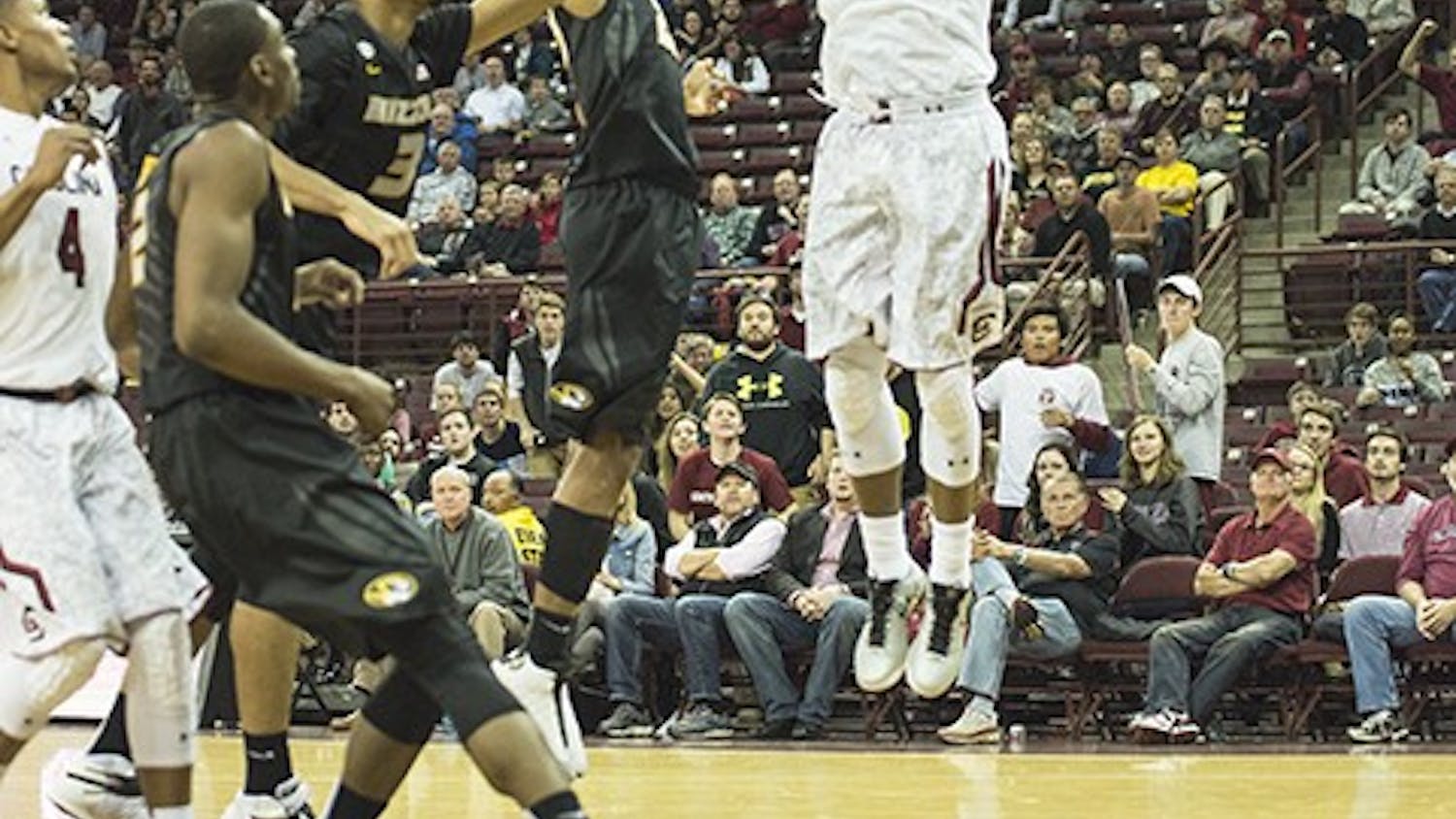 South Carolina will face Missouri in the first round of the 2015 SEC tournament on Wednesday, March 11. South Carolina defeated Missouri 65-60 on February 10 behind a 14-point performance from sophomore guard Sindarius Thornwell. 