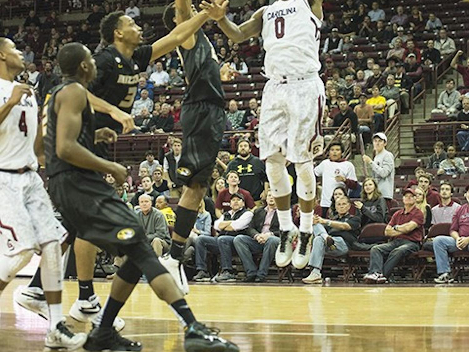 South Carolina will face Missouri in the first round of the 2015 SEC tournament on Wednesday, March 11. South Carolina defeated Missouri 65-60 on February 10 behind a 14-point performance from sophomore guard Sindarius Thornwell. 