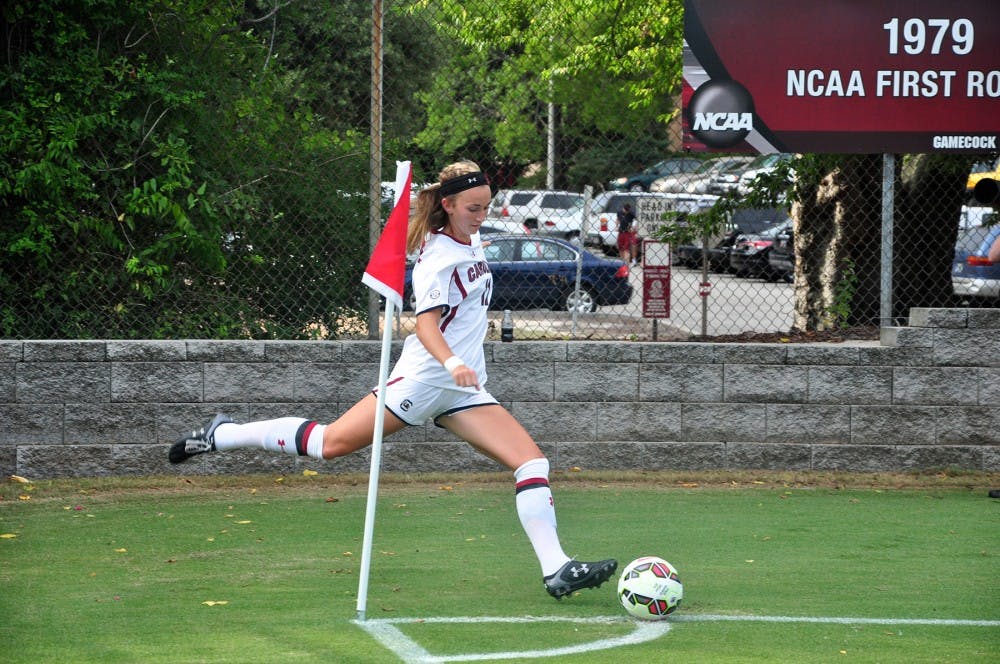 	Sophomore Chelsea Drennan sealed the deal for the Gamecocks Sunday, scoring her first goal of the season in a win over High Point.