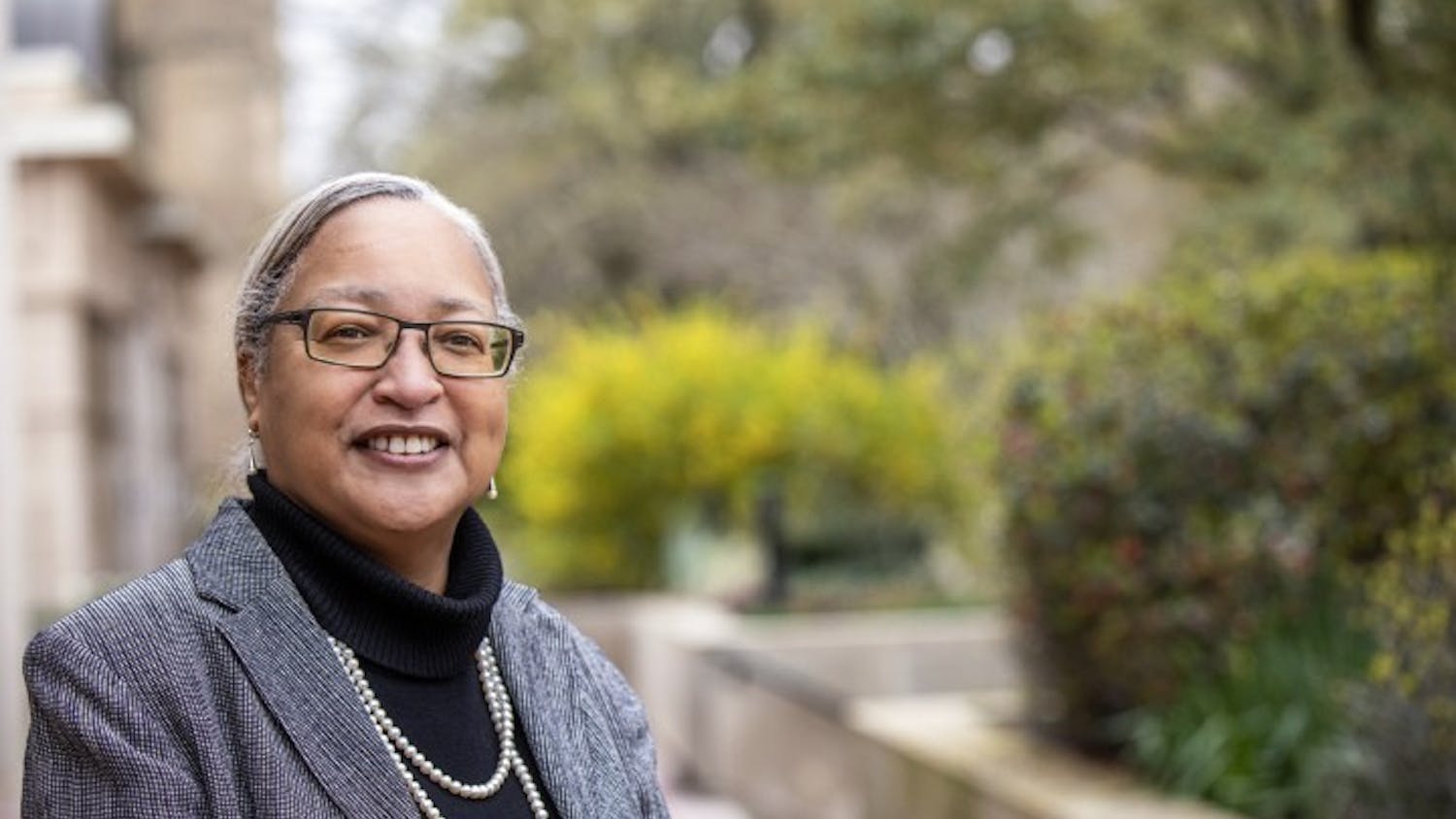 Professor Valinda Littlefield poses for a photo.