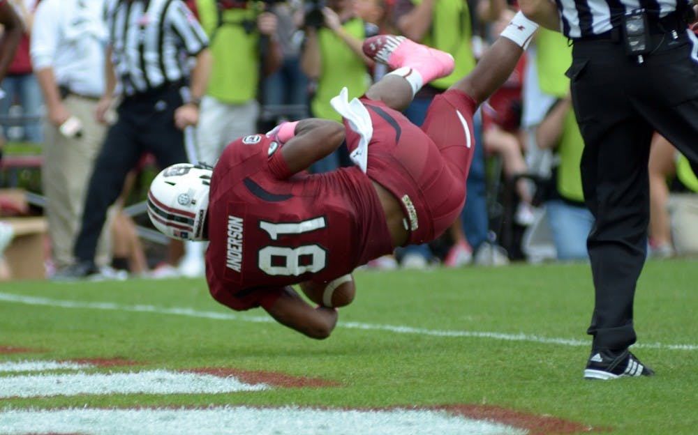 	Rory Anderson has received praise this offseason but will miss the first game with an injury sustained in pracitce.