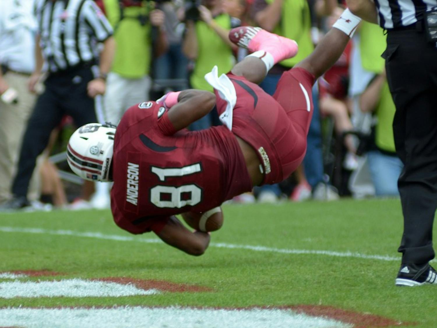 Rory Anderson has received praise this offseason but will miss the first game with an injury sustained in pracitce.