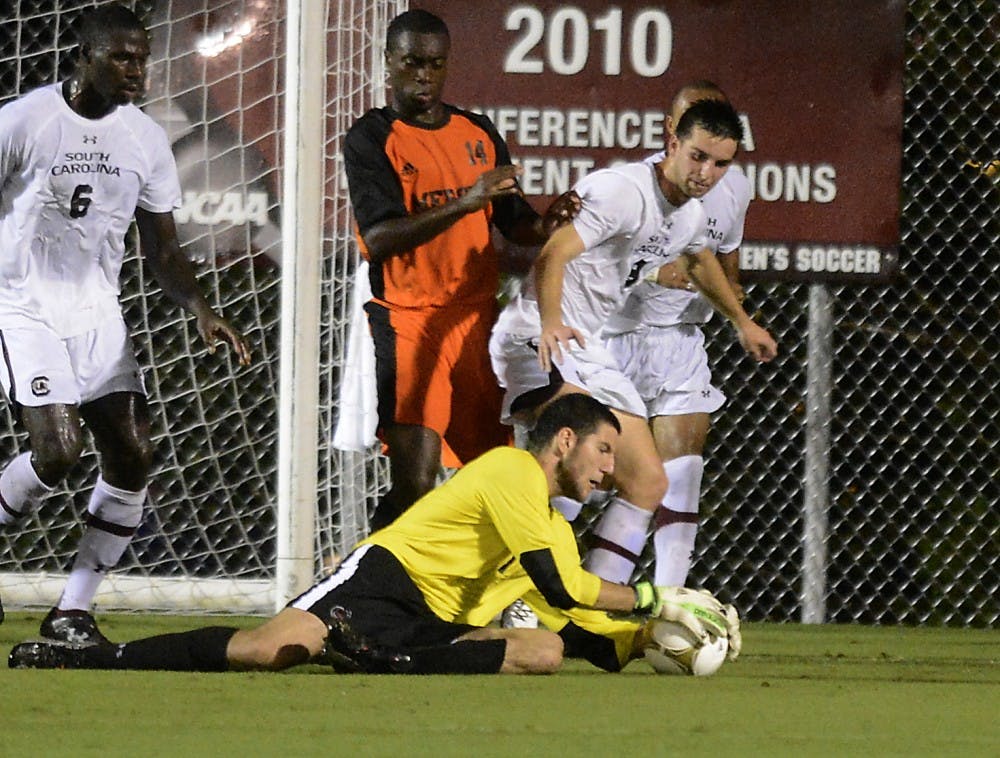 	Redshirt sophomore goalkeeper Robert Beebe recorded a shutout in South Carolina&#8217;s first game of the season and tallied five saves in Monday&#8217;s loss to Clemson.