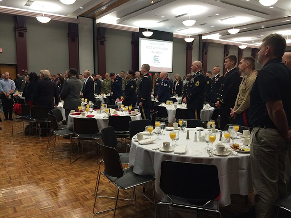 <p>The Veteran's Day Breakfast has grown significantly since it's beginning seven years ago, drawing hundreds of veterans from across the state.</p>
