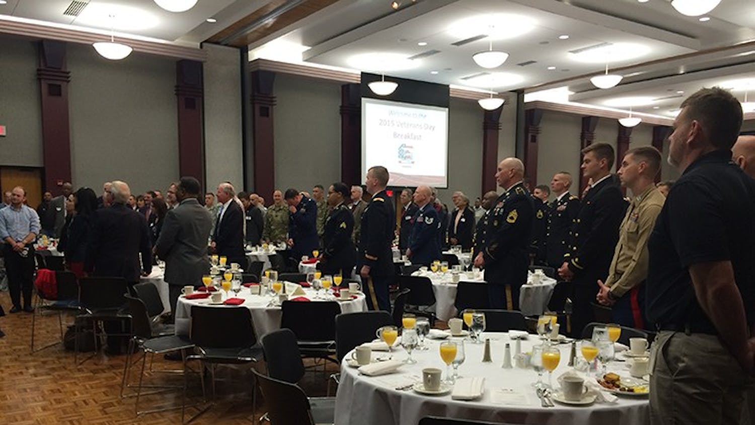 The Veteran's Day Breakfast has grown significantly since it's beginning seven years ago, drawing hundreds of veterans from across the state.
