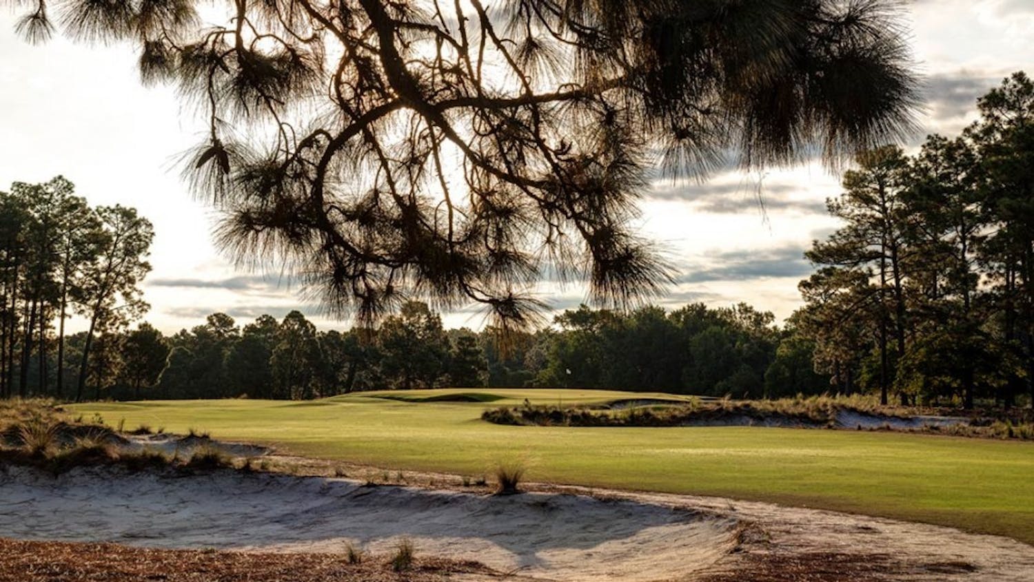 Pinehurst's famous, breath-taking&nbsp;golf course, Number Two, has been visited by President Obama.