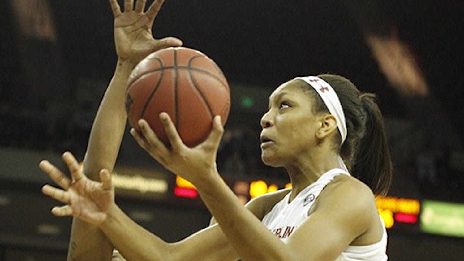 Coming off the bench as a true freshman, South Carolina forward A'ja Wilson is averaging 13.2 points per game, the second highest tally by a Gamecock this season.