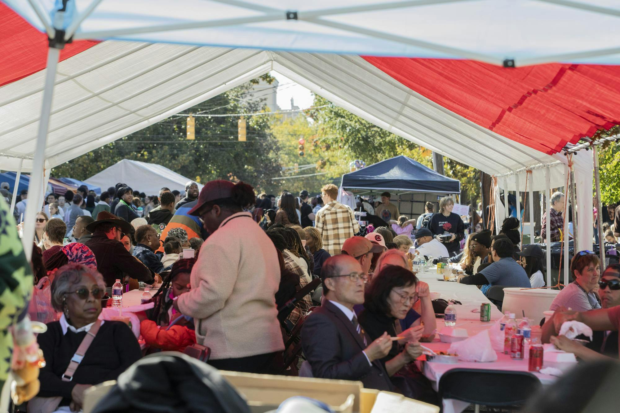 This year’s Korean Festival on Nov. 1, 2025, on Richland Street had the biggest turnout compared to the past ones. People of all ages came to watch the performances, eat authentic Korean food and buy items from the various vendors.