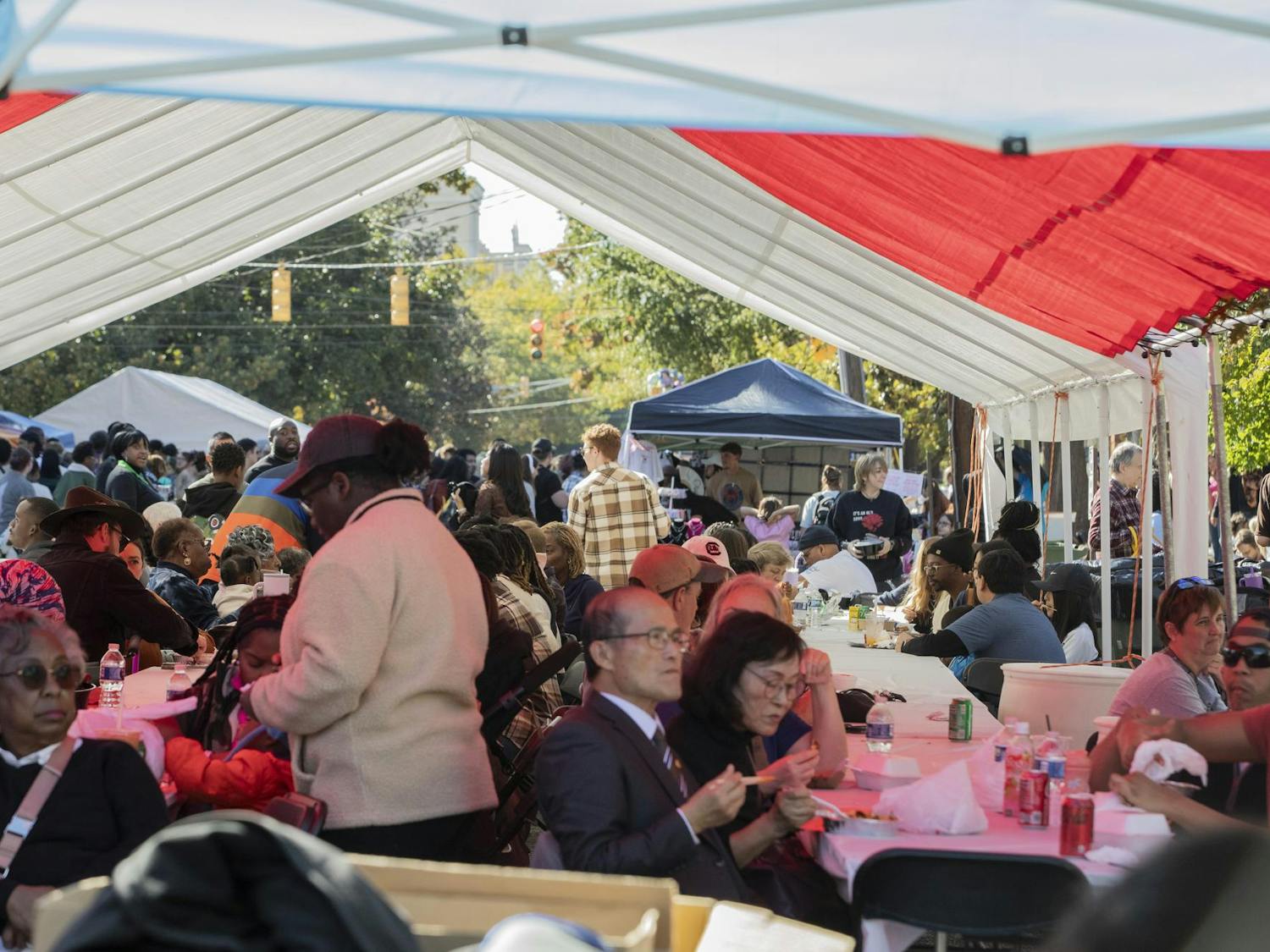 This year’s Korean Festival on Nov. 1, 2025, on Richland Street had the biggest turnout compared to the past ones. People of all ages came to watch the performances, eat authentic Korean food and buy items from the various vendors.