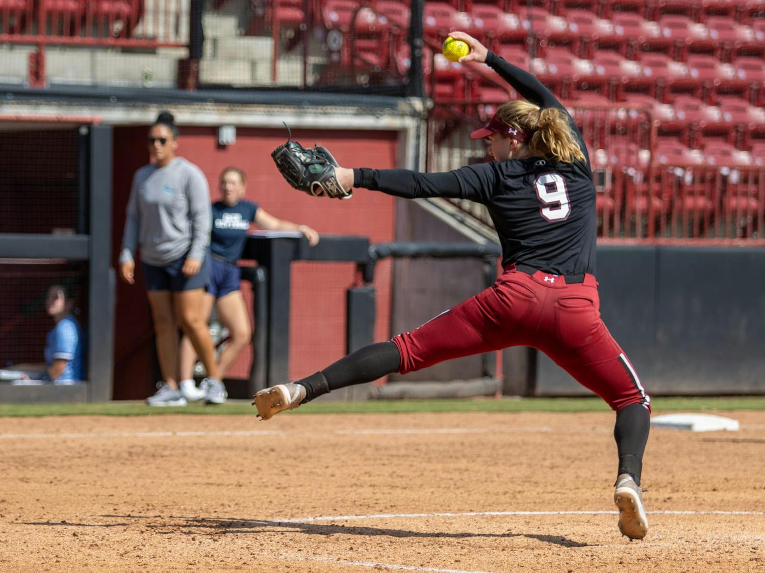 The University of South Carolina Gamecocks defeated the University of South Carolina Beaufort Sand Sharks 12-0 in an exhibition match on Sept. 28, 2024. The teams played 10 innings, and the Gamecocks prevented the Sand Sharks from scoring in its second exhibition game. South Carolina will now prepare to face the University of South Carolina Aiken on Oct. 12 in its third exhibition game.