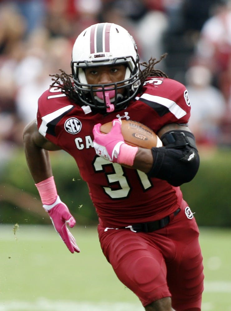 	Former USC running back Kenny Miles amassed over 1,300 yards as a Gamecock.