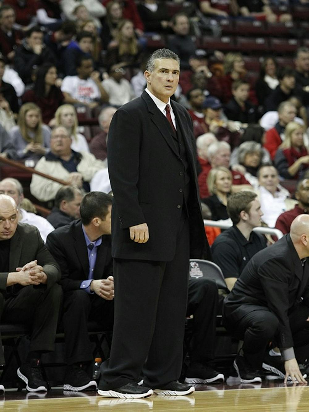 Head coach Frank Martin suffered the most lopsided loss of his coaching career in Gainesville, Fla. against the Gators.