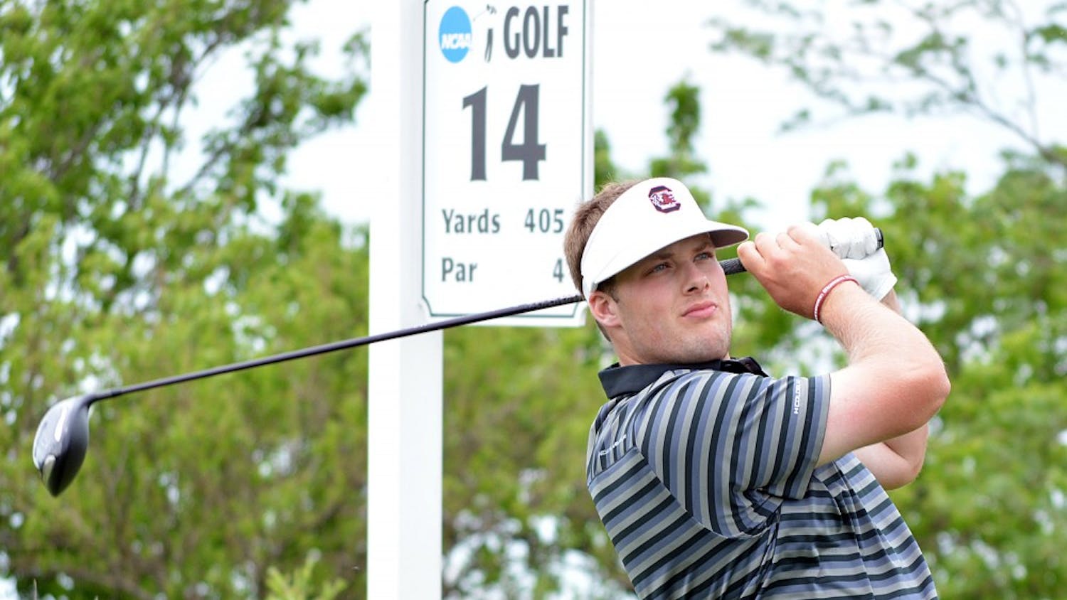 South Carolina during the NCAA Golf Championships at Prairie Dunes Country Club in Hutchinson, Kansas, on Monday, May 26, 2014. (Photo by Steven Colquitt)