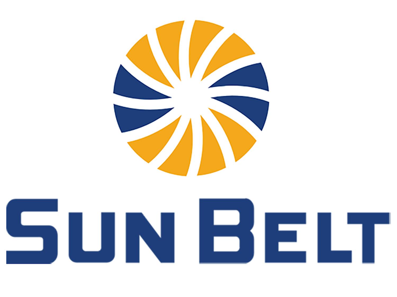 Sun Belt Conference logo. The SC men's soccer team looks to bounce back from a 5-9-2 season where the team went 1-5-2 in conference play next year in this next conference.&nbsp;&nbsp;