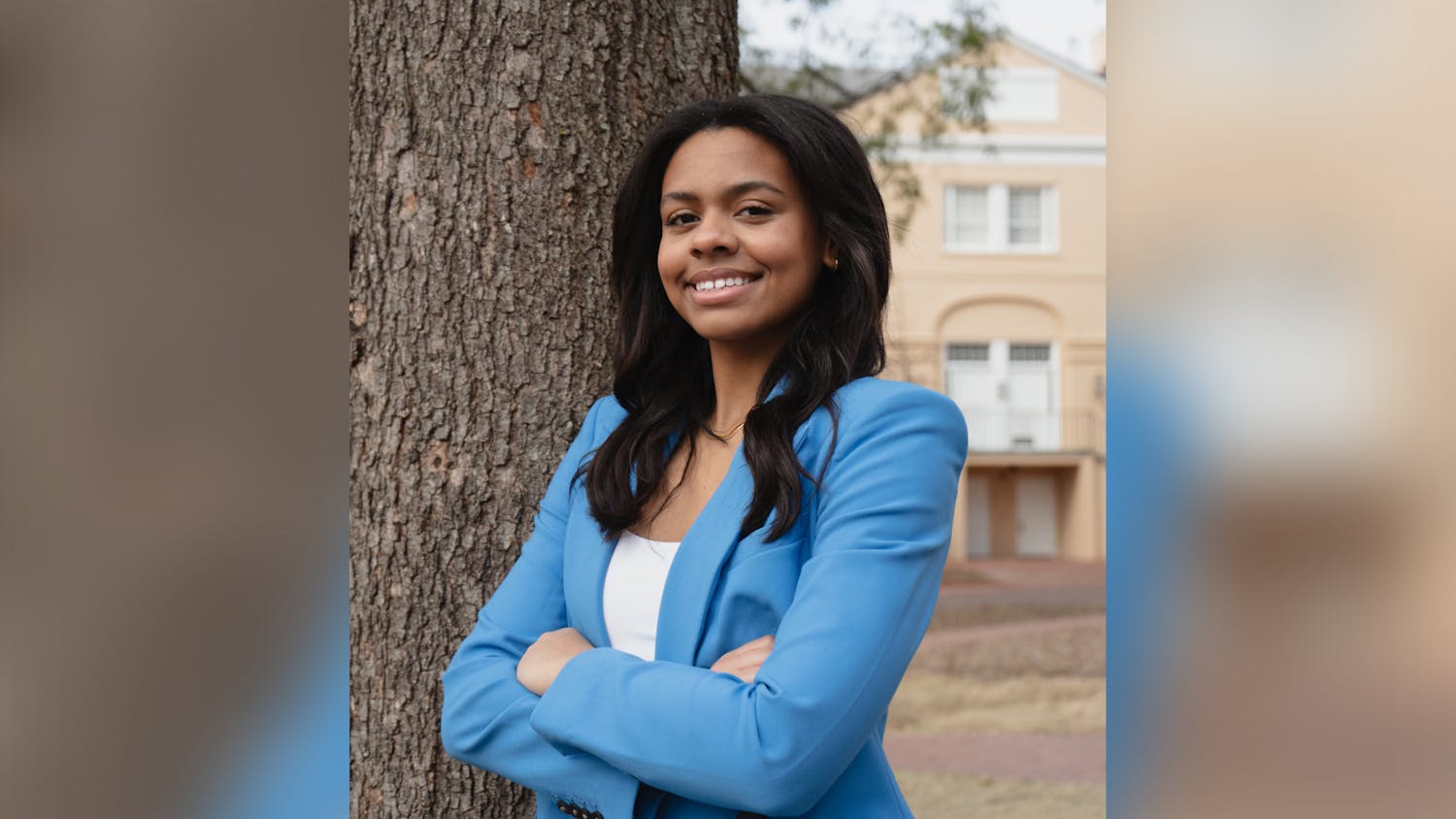 Abrianna Reaves is the only candidate running to be the next student body vice president. Students can vote for candidates from Feb. 21 at 9 a.m. to Feb. 22 at 5 p.m.&nbsp;