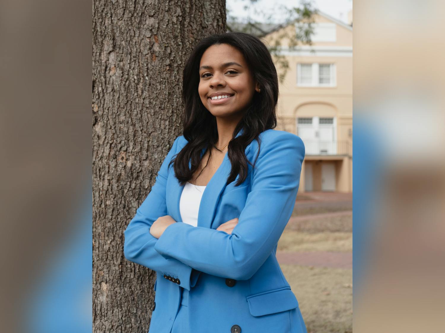 Abrianna Reaves is the only candidate running to be the next student body vice president. Students can vote for candidates from Feb. 21 at 9 a.m. to Feb. 22 at 5 p.m.&nbsp;